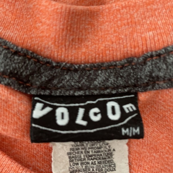 Volcom Fluorescent Orange Tee - Picture 3 of 3